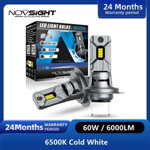 Novsight-車のヘッドライトn64 LED 6500k 6000lm 60W 12V 電球｜sterham0021