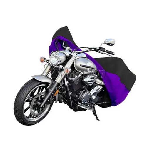 Xxl紫色のオートバイカバーharley dyna softail sportster/fxst