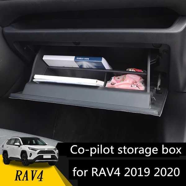 トヨタRAV4 2019 2020 rav 4車のグローブボックス間隔収納コンソール片付けボックスイ...