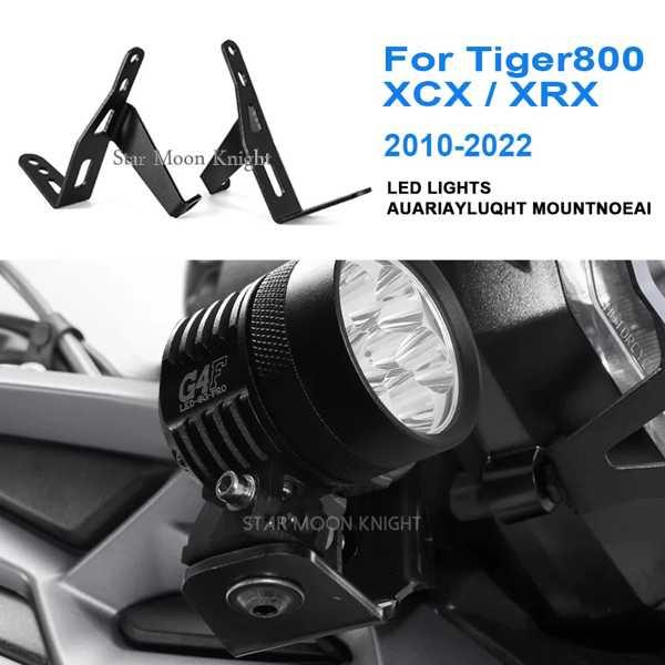 補助LEDモーターサイクルフォグブラケット tiger800 Tiger 800 xcx xrx 2...