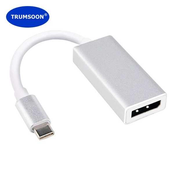 Trumsoon-USBタイプCのプレイポートアダプター dpハブ 4k 60hz macbook ...