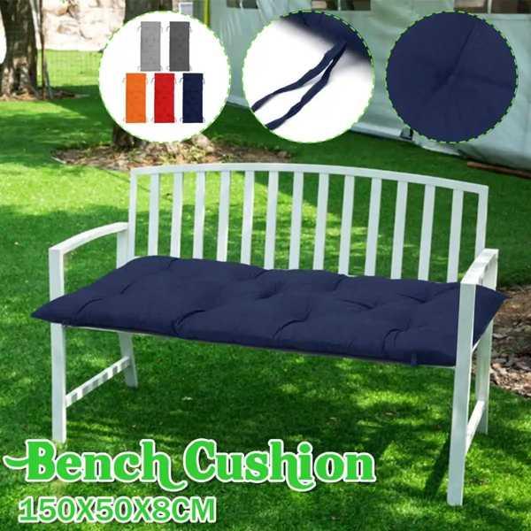 ロングベンチクッションノンスリップロング椅子クッション純粋な色の椅子パッドソフトで快適なジャーベンチ...