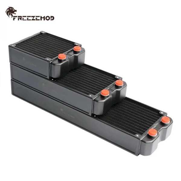 Freezemod-冷却用ラジエーター アルミニウム冷却 ヒートシンク 厚さ45mm ファン120と...