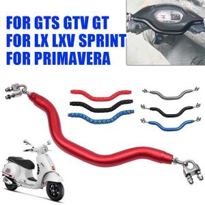 ベスパgts 300 gtv 250プリマベーラ150スプリント125 50 lx lxv pxオートバイアクセサリー電話ホルダー子旅客アームレストバー