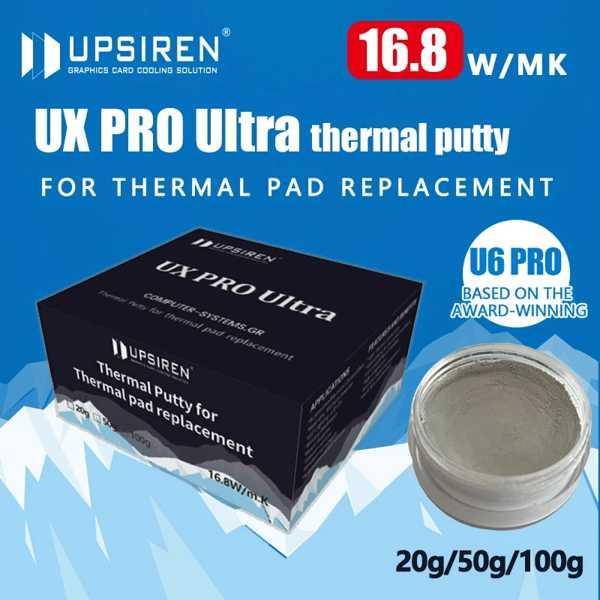 Upsiren UX-UXウルトラプロサーマルputty、16.8w/mk、急速冷却、サーマルパッド...