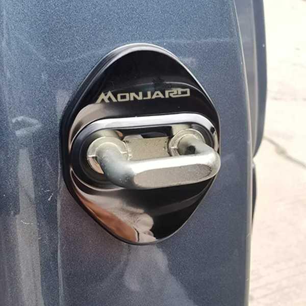車のドアの保護ケース 高品質のステンレス鋼のエンブレムカバー 装飾アクセサリー Jaro kx11 ...