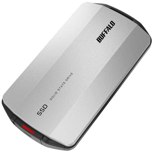 バッファロー SSD 外付け 2TB USB3.2 Gen2 Type‐C 最大読出速度1050MB...