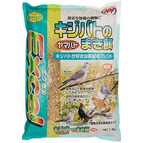 ナチュラルペットフーズ エクセル キジバトのまき餌1.4kg