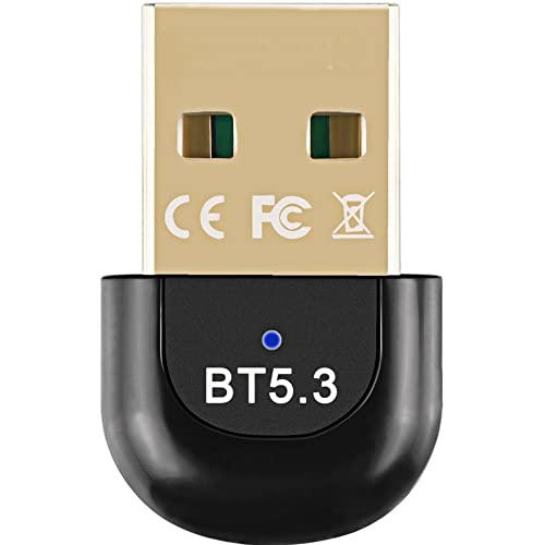最先端Bluetooth5.3技術 GUROYI Bluetooth 5.3 USBアダプタ Ver...