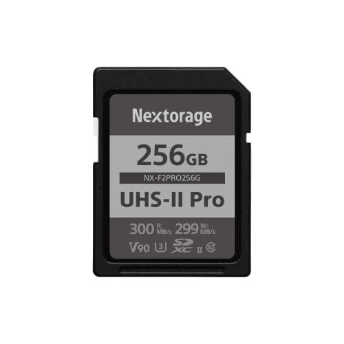Nextorage ネクストレージ 国内メーカー 256GB UHS-II V90 SDXCメモリー...