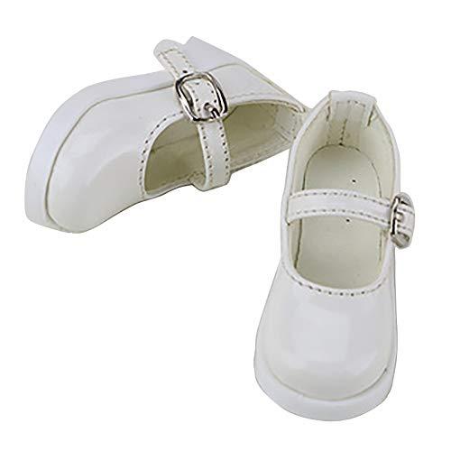 サニーステップ ドール シューズ 靴 幼SDサイズ 1/3 白色 ホワイト人形用 ストラップシューズ...