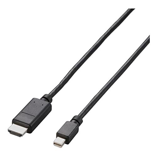 エレコム Mini DisplayPort (オス) - HDMI (オス) 変換ケーブル 1m ブ...