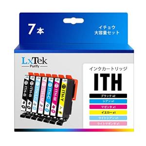 LxTek Purify ITH-6CL 7本セット (6色セット*黒1本) 互換インクカートリッジ エプソン (Epson) 対応 ITH イチョウ インク 対応型番: EP-709A EP-710A EP-711A EP｜スターハム