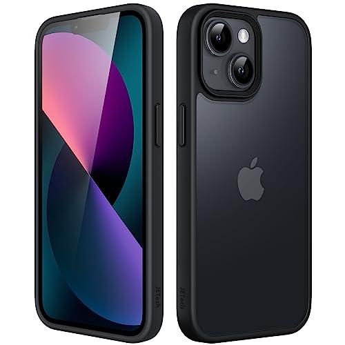 JEDirect マットケース iPhone 13 Mini 5.4インチ 耐衝撃性ミリタリーグレー...