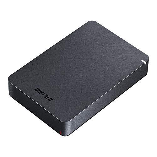 BUFFALO USB3.1(Gen.1)対応 耐衝撃ポータブルHDD 4TB ブラック HD-PG...