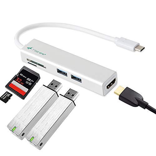 TSdrena USB 3.1 Type C ハブ [ USB3.0*2 / HDMI 4K 変換 ...