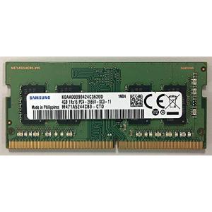 サムスン PC4-21300 DDR4-2666 4GB ノートPC用メモリ 260pin SO-DIMM M471A5244CB0-CTD