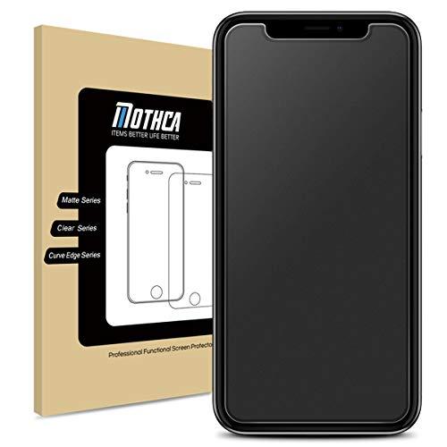 Mothca アンチグレア 強化ガラス iPhone 11/iPhoneXR対応 ガラスフィルム さ...