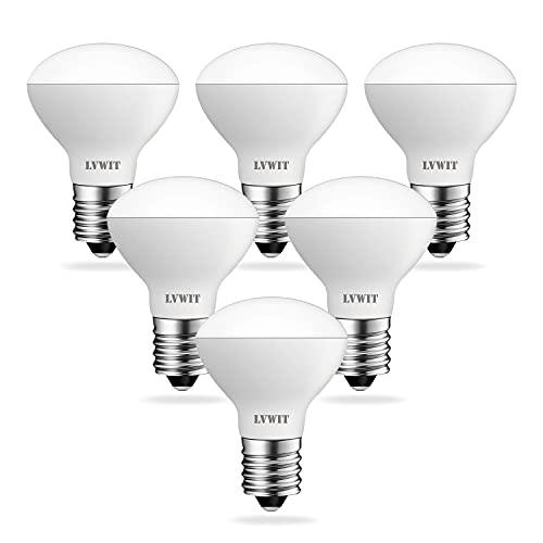LVWIT LED電球 E17口金 400ルーメン ミニレフ電球 4W 40W形相当  下方向タイプ...