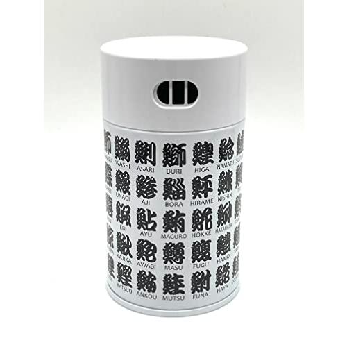 振り出し缶 パパット 寿司文字 40g*60g用 粉末茶 抹茶 調味料 ストッカー 茶筒　