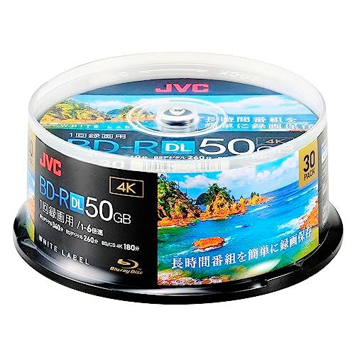 ビクター(VICTOR) JVC 1回録画用 ブルーレイディスク BD-R DL 50GB 片面2層...