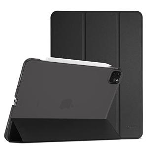 ProCase iPad Pro 12.9 ケース 第6/5/4/3世代に適用 2022 2021 2020 2018 、 スリム 三つ折り スタンド スマートカバー Pencilのペアリングと充電に対応 - ブラ｜sterham0021