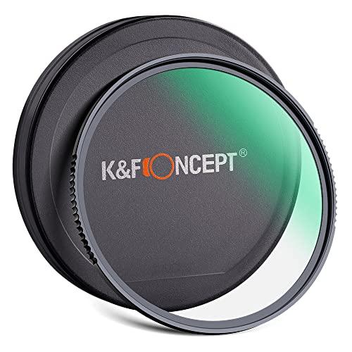 NANO-X強化型 K&amp;F Concept 77mm レンズ保護フィルター 強化ガラス 9H高硬度 ...