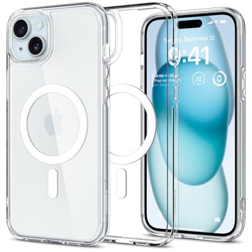 Spigen iPhone15Plus ケース クリア MagSafe対応 米軍MIL規格 ウルトラ...