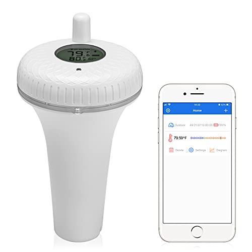 INKBIRD 風呂水温計 Bluetooth対応 プール温度計 デジタル 水温計 アプリで水温管理...