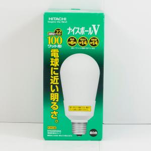 日立 ナイスボールV 100W 電球形蛍光ランプ EFA25EN-22A