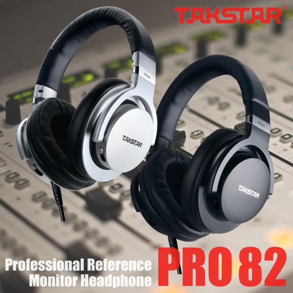 Takstar プロフェショナル リファレンス モニターヘッドフォン PRO82 日本代理店保証付き...