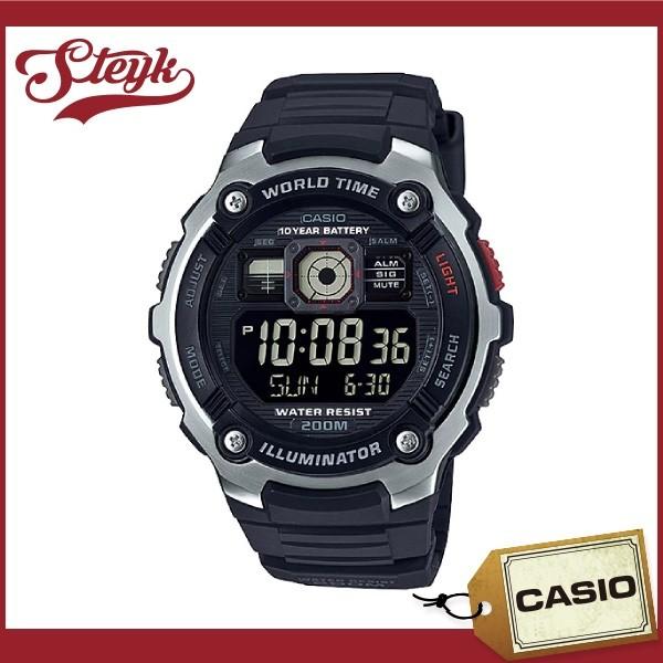 CASIO AE-2000W-1B  カシオ 腕時計 チープカシオ チプカシ カシオスタンダード デ...