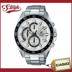 CASIO EFV-550D-7A カシオ 腕時計 アナログ G-SHOCK Gショック エディフィス メンズ ホワイト シルバー