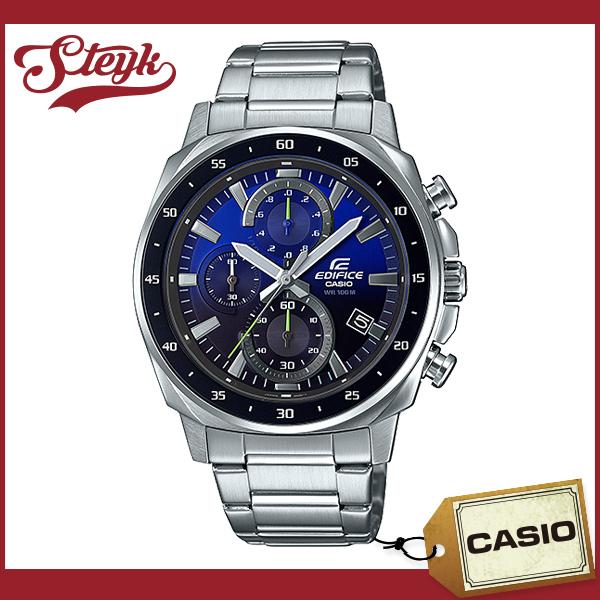 CASIO EFV-600D-2A カシオ 腕時計 アナログ EDIFICE メンズ シルバー ブラ...