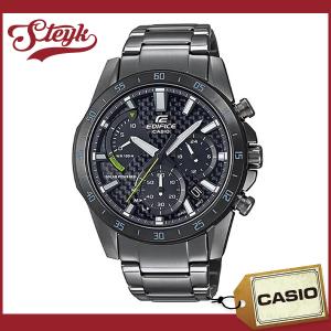 CASIO EQS-930DC-1A カシオ 腕時計 アナログ EDIFICE エディフィス ソーラー メンズ ブラック｜steyk
