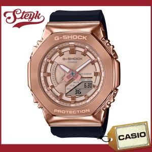 26日23:59までポイントUP! CASIO GM-S2100PG-1A4 カシオ 腕時計 アナデジ G-SHOCK メンズ ピンクゴールド ブラック｜steyk