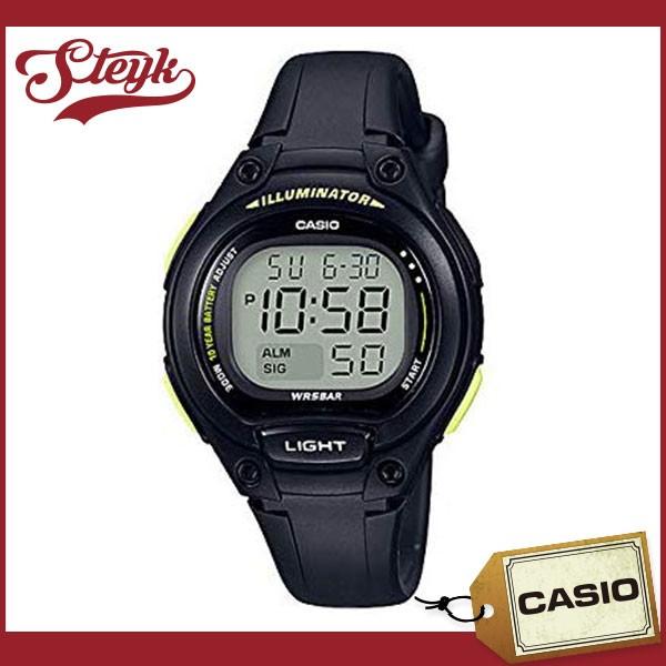 CASIO LW-203-1B カシオ 腕時計 デジタル スタンダード レディース ブラック
