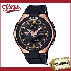 12日23:59までポイントUP! CASIO MSG-400G-1A1 カシオ 腕時計 アナデジ Baby-G レディース ブラック ピンクゴールド｜steyk