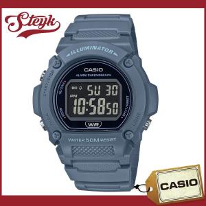 CASIO W-219HC-2B カシオ 腕時計 デジタル STANDARD スタンダード メンズ ブルー｜steyk