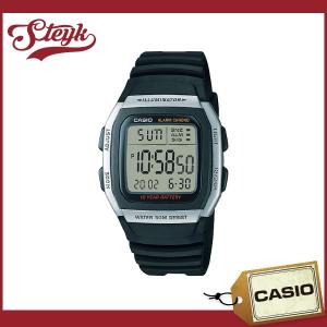 スタンダード デジタル CASIO W-59-1 カシオ 腕時計 メンズ ブラック