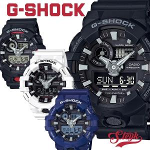 CASIO GA-700 カシオ G-SHOCK Gショック アナログ メンズ 腕時計 黒 ブラック 赤 レッド 青 ブルー
