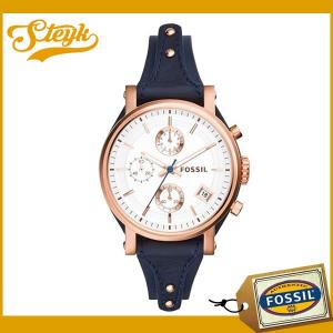 FOSSIL ES3838 フォッシル 腕時計 アナログ ORIGINAL BOYFRIEND レディース シルバー ブルー ゴールド