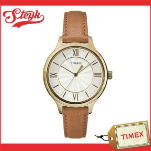 TIMEX TW2R27900 タイメックス 腕時計 アナログ peyton ペイトン レディース ブラウン ホワイト ゴールド