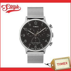 TIMEX TW2T36600 タイメックス 腕時計 アナログ ウォーターベリー メンズ ブラック シルバー