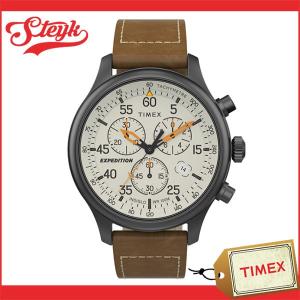 15日23:59までポイントUP! TIMEX TW2T73100 タイメックス 腕時計 アナログ Expedition　エクスペディション メンズ ブラウン　ホワイト　ブラック