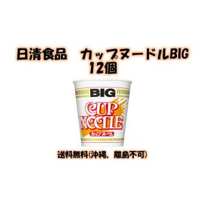 日清食品カップヌードル ビッグ 12個　送料無料(沖縄、離島不可)｜総合食品スタッフ