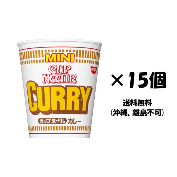 訳あり『賞味期限24.5.17』日清食品　カップヌードルカレー ミニ15個　送料無料(沖縄、離島不可...