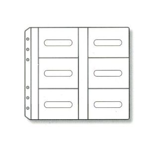 メール便対応/システム手帳用リフィル　聖書サイズ　カードホルダー（12枚収納） DR315｜stfirst