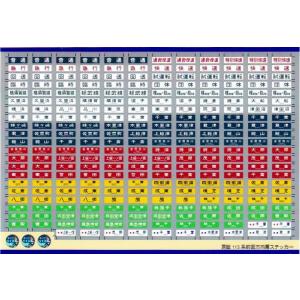 103系常磐線側面幕 103系常磐線方向幕ステッカー(Nゲージ) : 世田谷車両 Yahoo!店