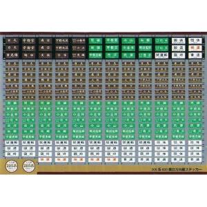 武蔵野線103系方向幕ステッカー(Nゲージ) : 世田谷車両 Yahoo!店